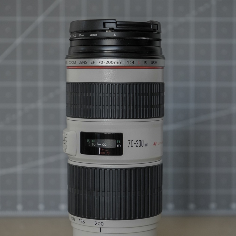 Canon EF 70-200mm f/4.0 L IS USM Optical Telephoto Zoom Lens for EOS 100